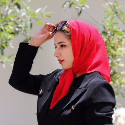 مینی اسکارف قرمز